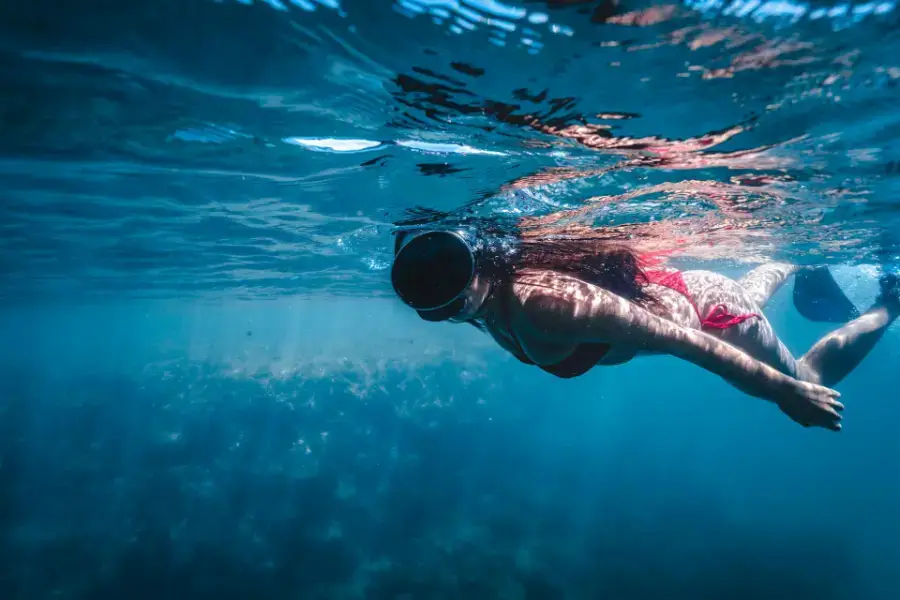 Snorkelling in Saint Lucia